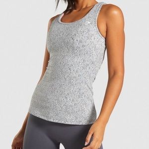 Gymshark Fleur texture vest NEW Size MEDIUM $55